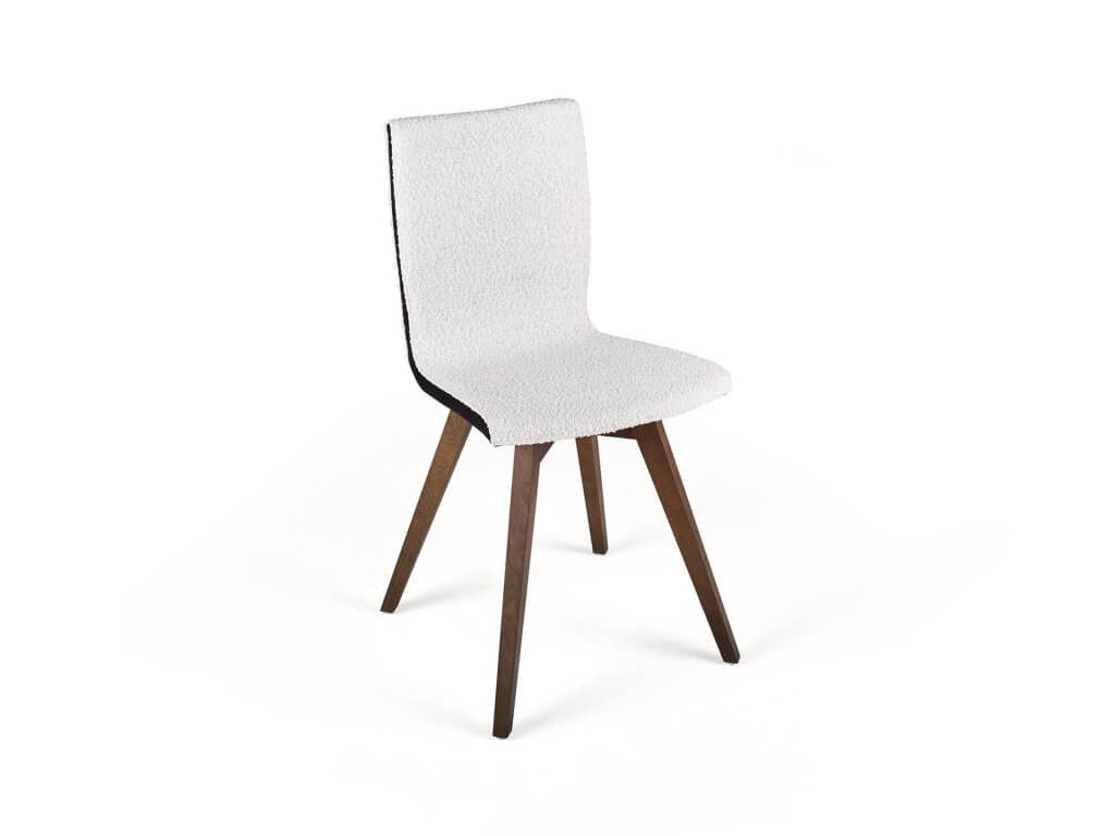 Stuhl Smart | 4-Fuss Holz | Stoff Ascot